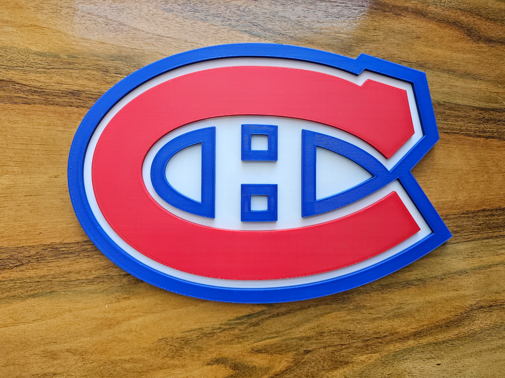 Montreal Canadiens 3D Sign