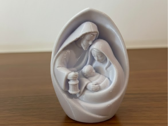 Holy Family – Minimalist Nativity Scene