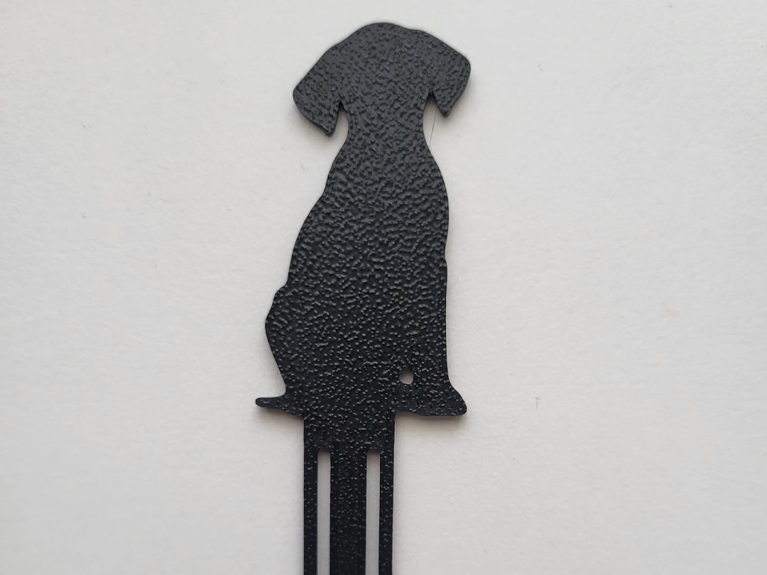 Dog bookmark