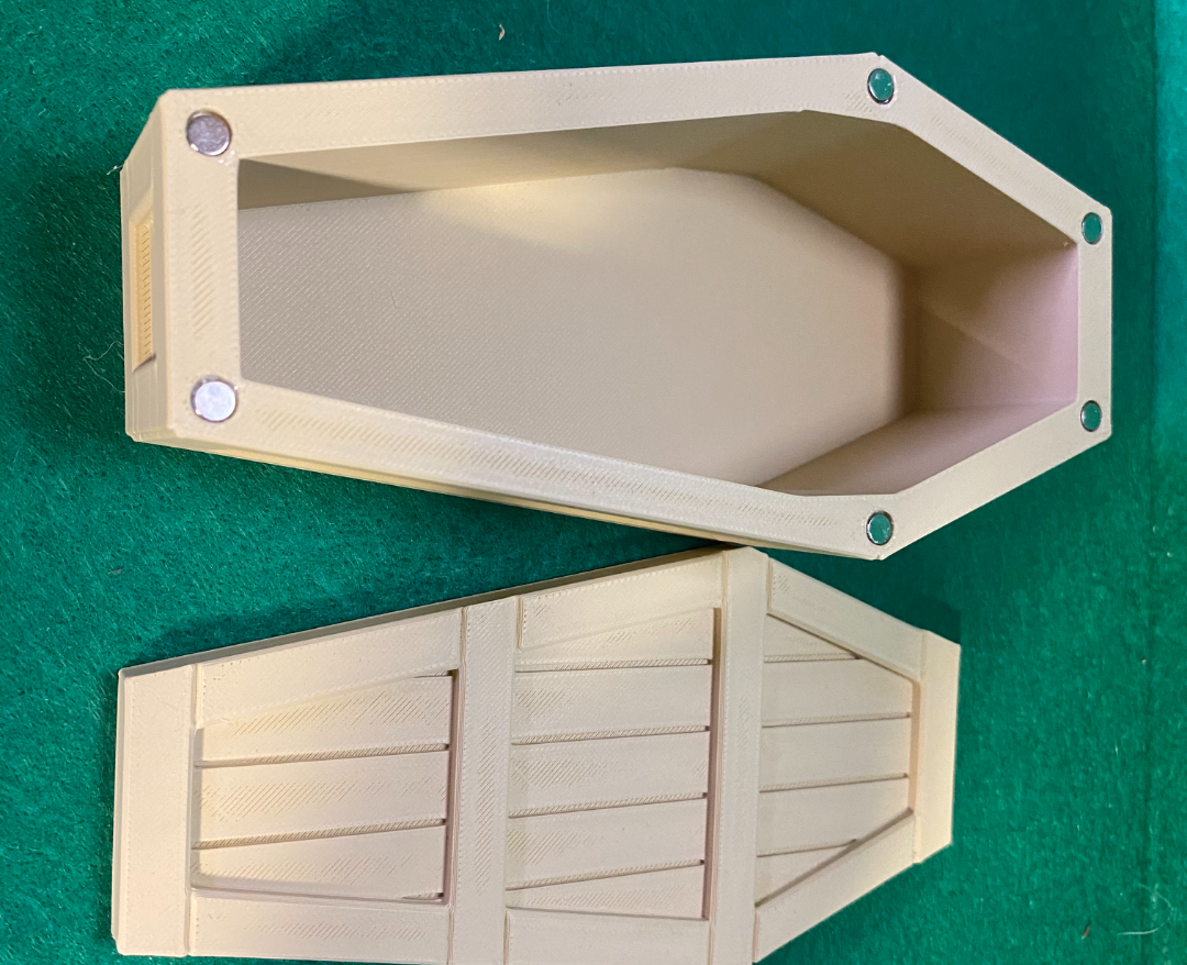 "Pine Wood Box" Coffin Box