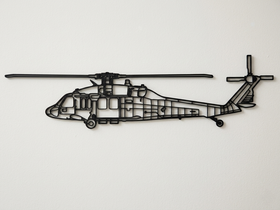 Sikorsky UH-60 Black Hawk Wall Art