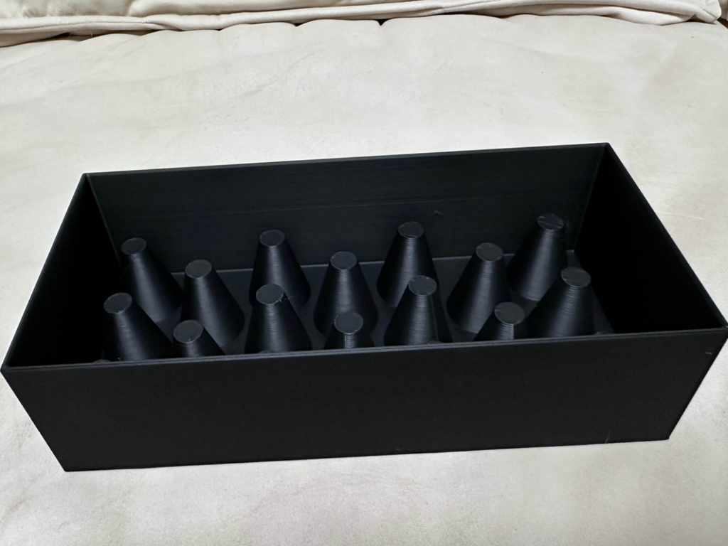 Professional Confectionery Nozzle Organizer Box