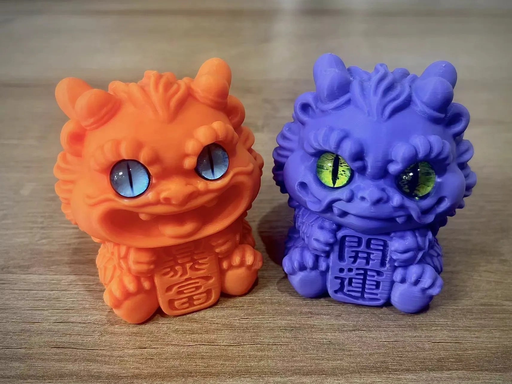 可装眼球的醒狮