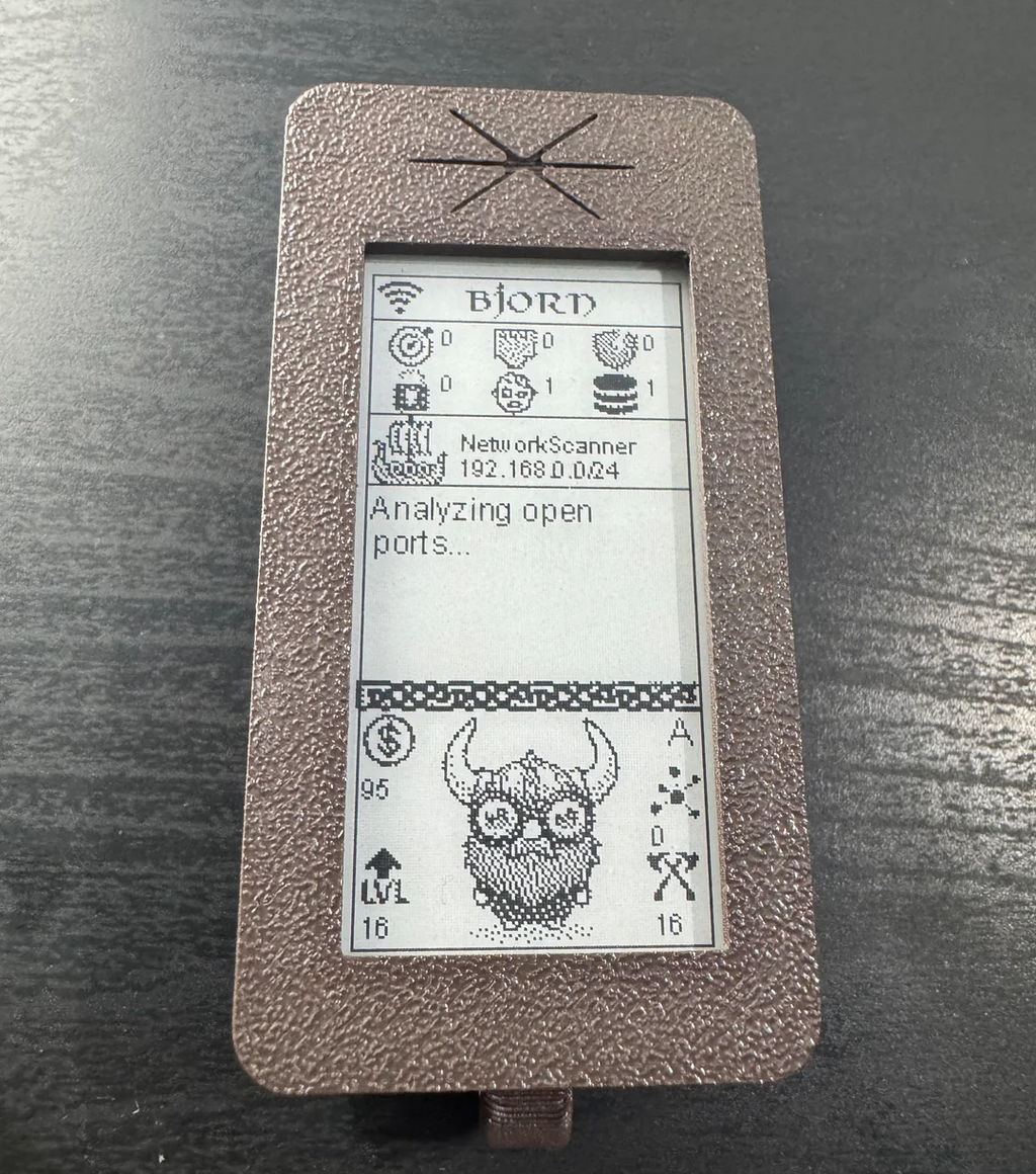 Bjorn Raspberry Pi Zero Case Waveshare 2.13
