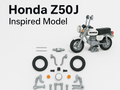 Honda Z50J – Inspired 3D Printable Mini Model