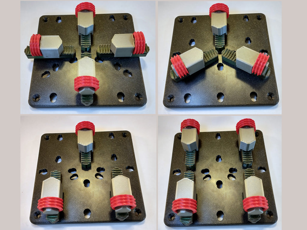 Reconfigurable Multi-jaw Vise