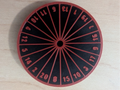 D20 wheel face for Lottory Turntable