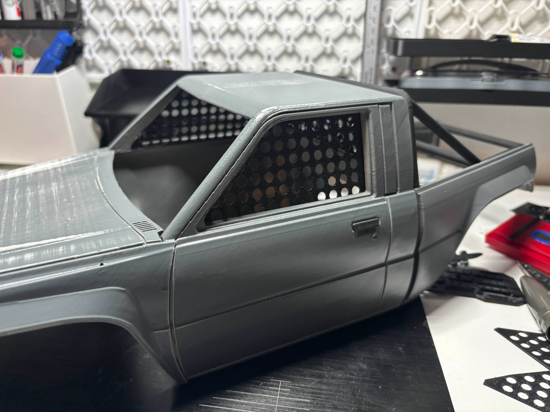 1/10 Toyota Comp Crawler Fenster Gitter