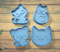 Cat Cookie Cutter Set
