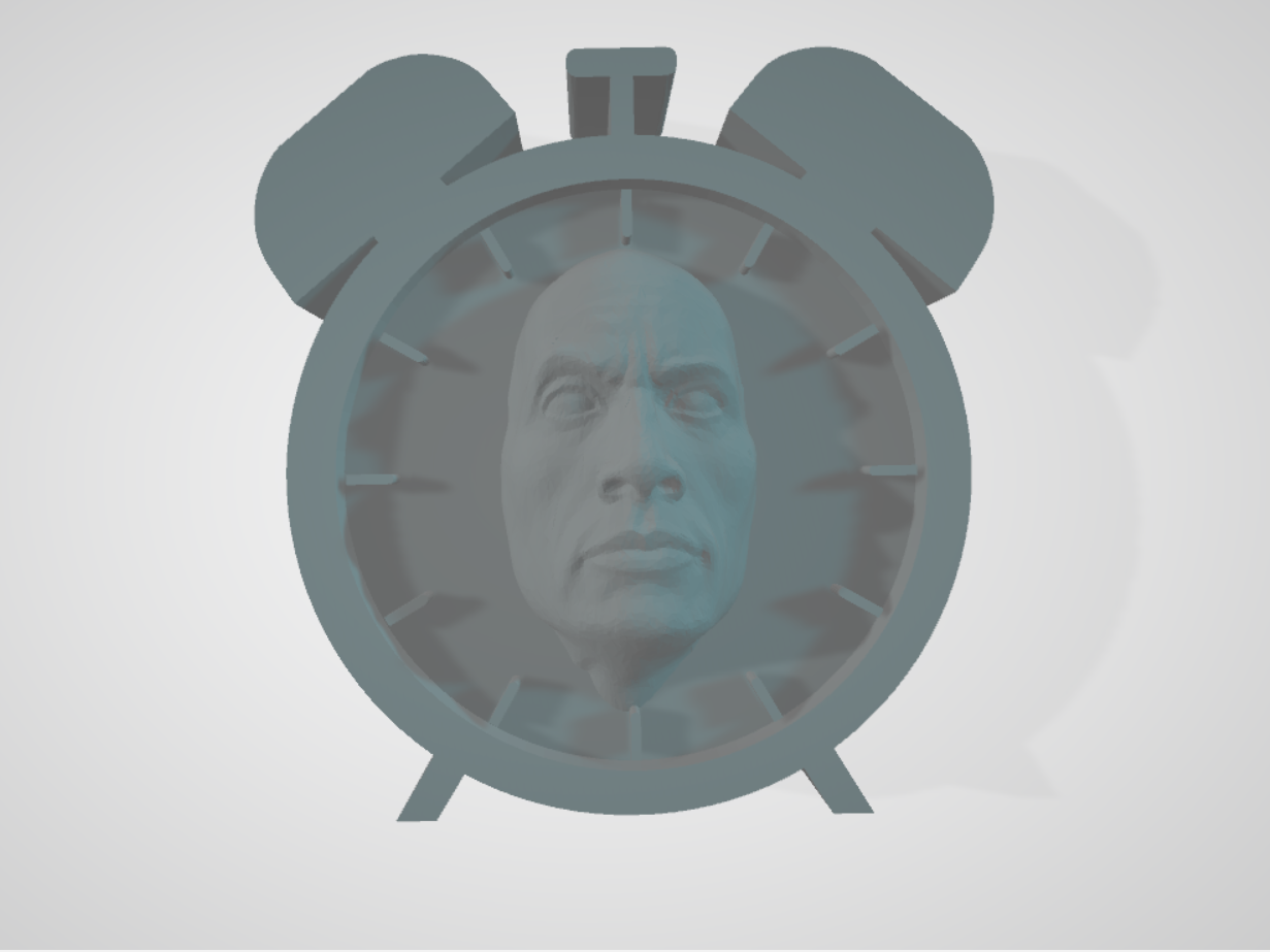 The Rock - Dwayne "The Clock" Johnson
