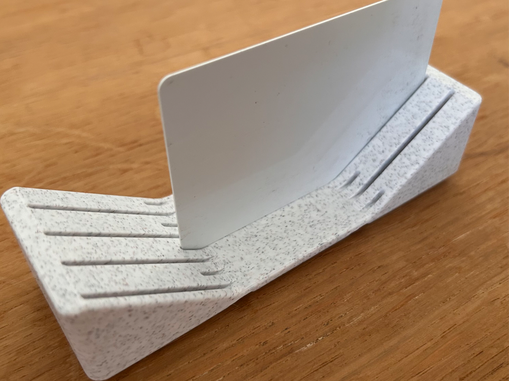 Gridfinity light credit card holder for 8 cards