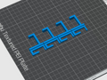 crochet x4 pegboard metallique
