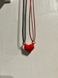 magnetic heart keychain and pendant