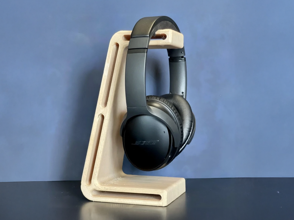 Modern Headphone Stand -- No Supports
