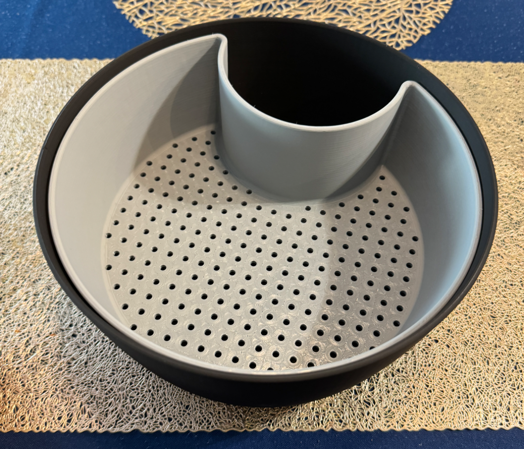 Pistachio/Peanut bowl with holes