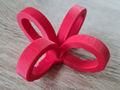 Gift Card Box - Decorative bow lock knob