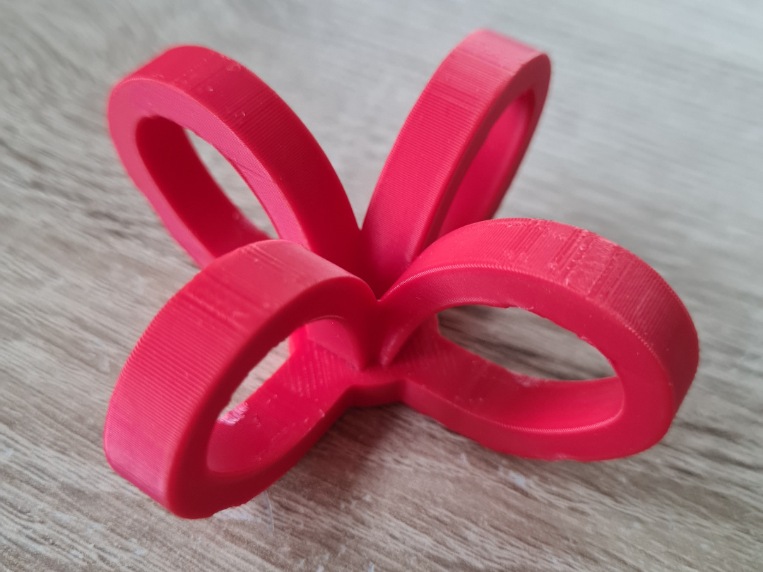 Gift Card Box - Decorative bow lock knob