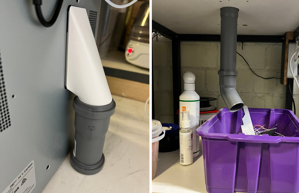 Bambu Poop-Pipe UPDATE: Magnetic Version added