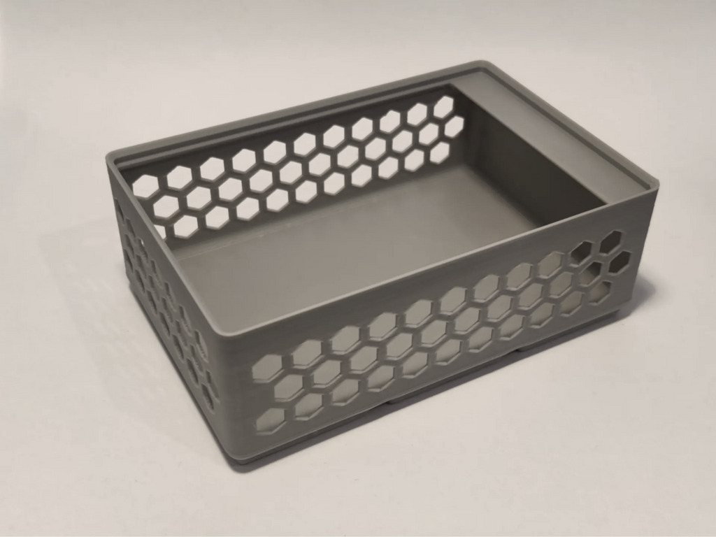 Gridfinity Bin 2x3 - Hex Wall