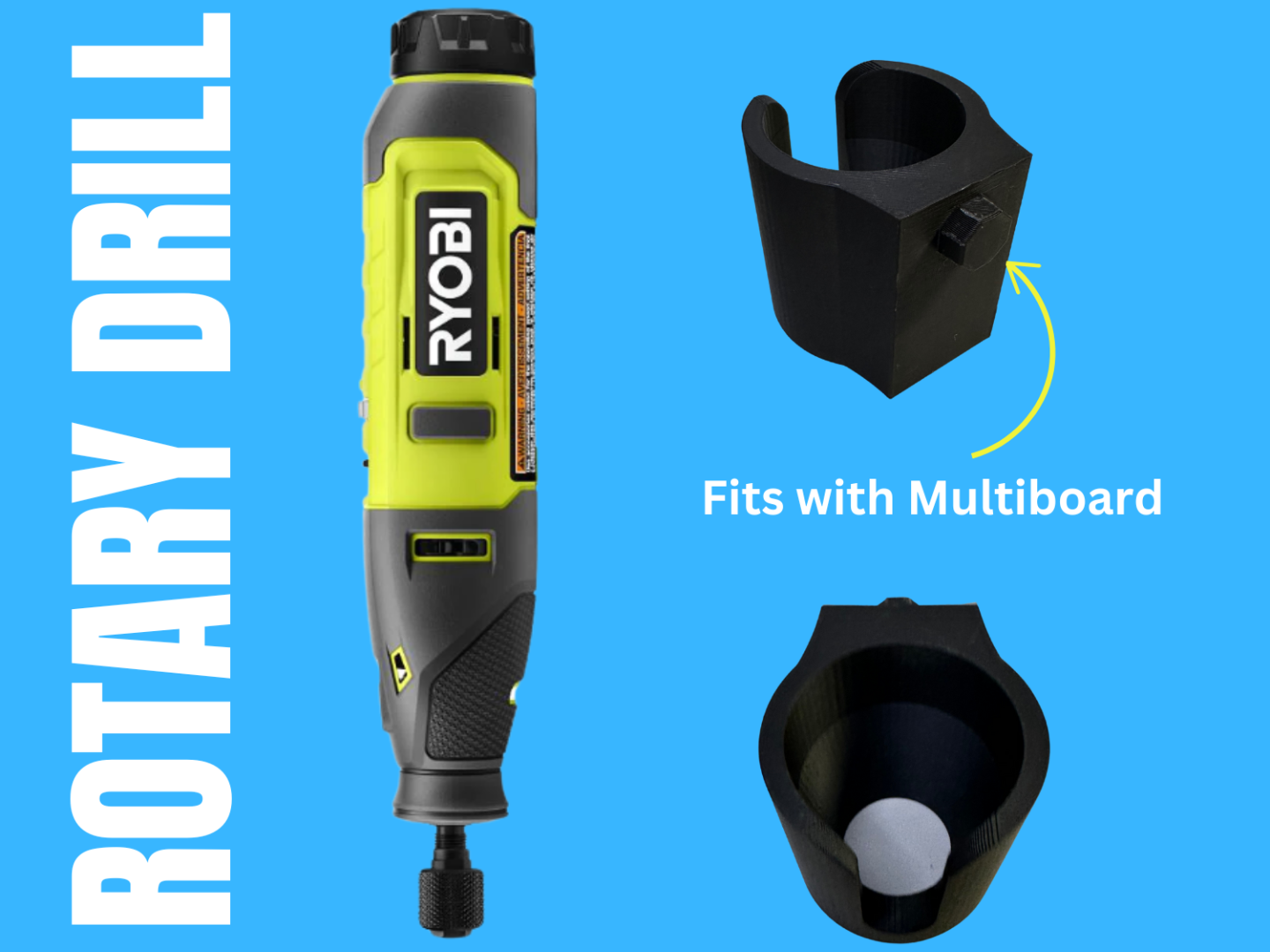 Multiboard Ryobi Rotary Tool Holder