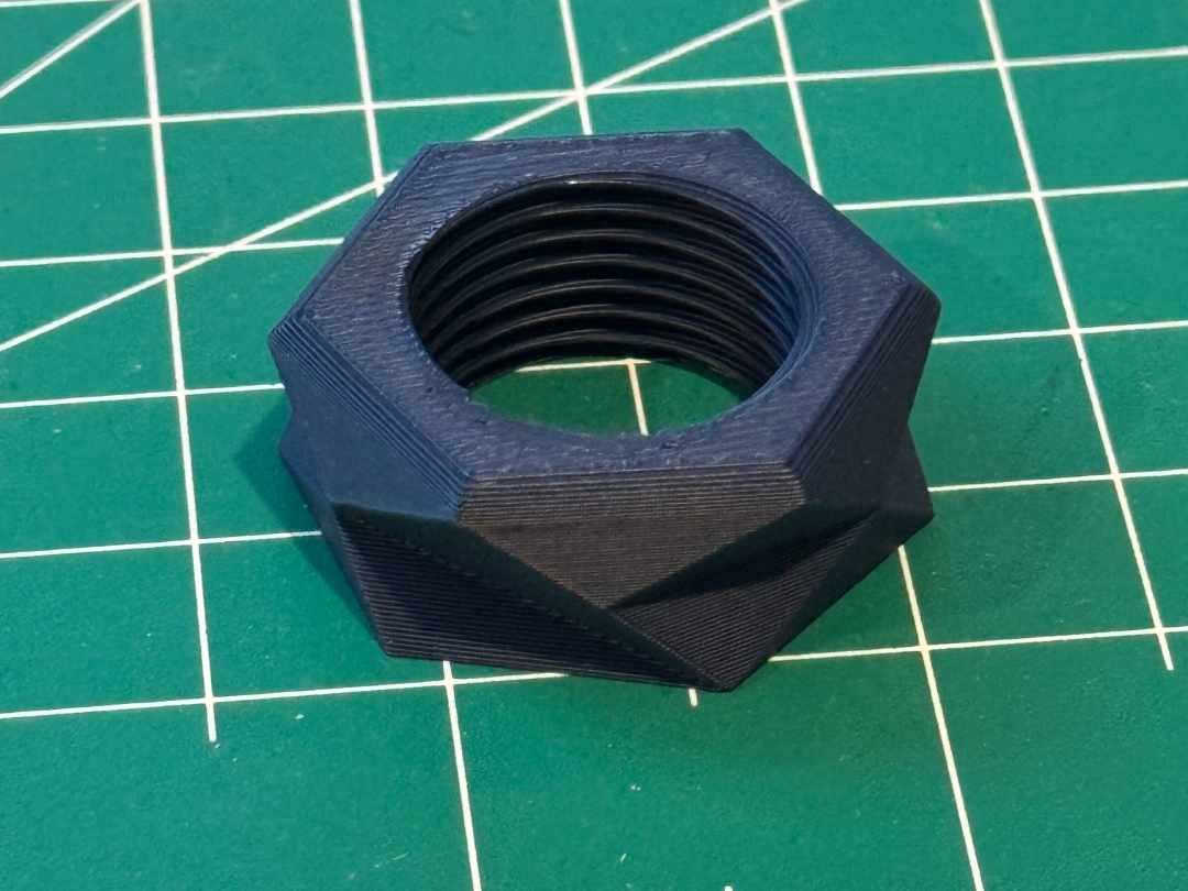 phone mount nut