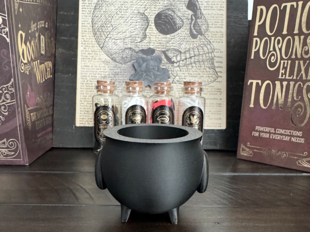 Cauldron Tea Light Holder