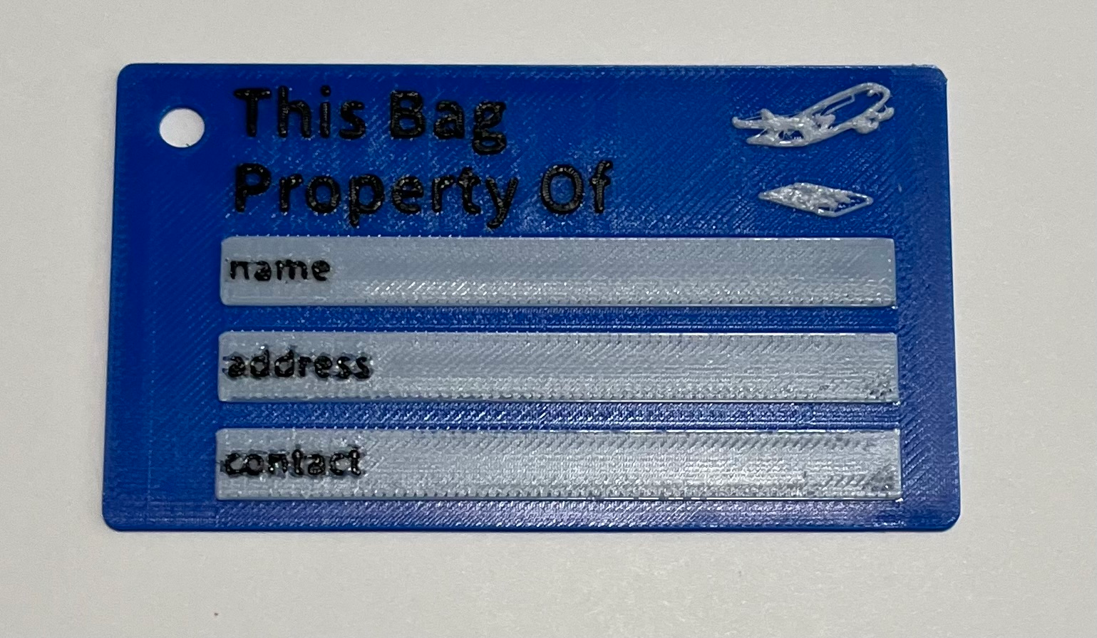 Travel Luggage Tag