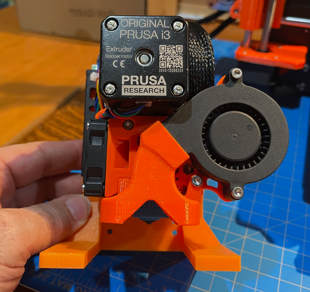 Delta-P duct for MK3S(+)