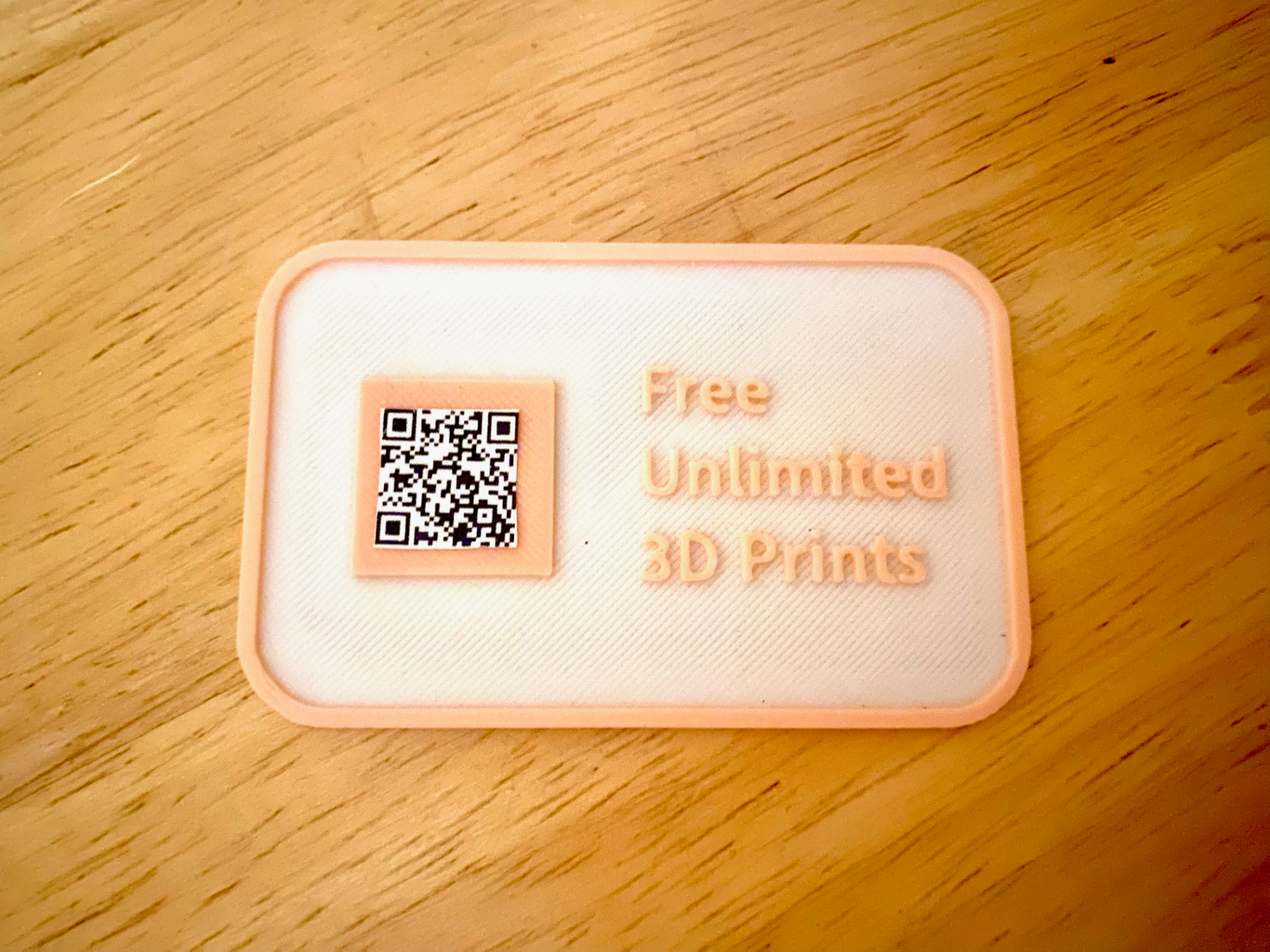 Free 3D Prints Gift Card