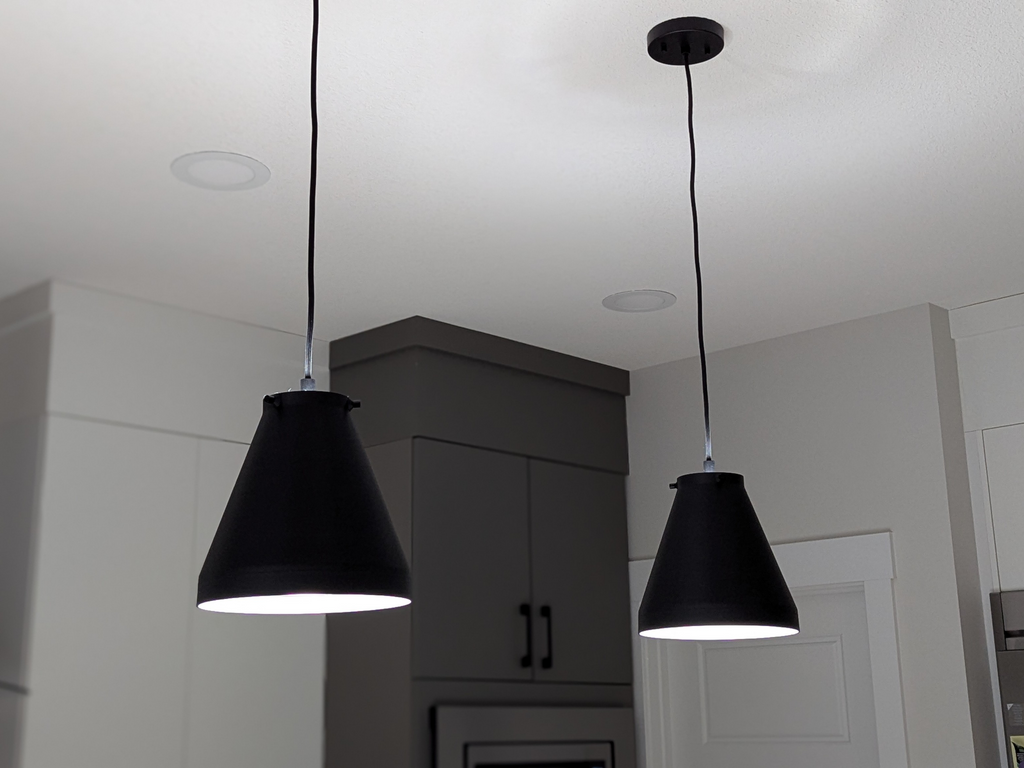 Modern Glare-Free Pendant Shade & Reflector