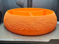 Dinosaur bone catch all snack bowl