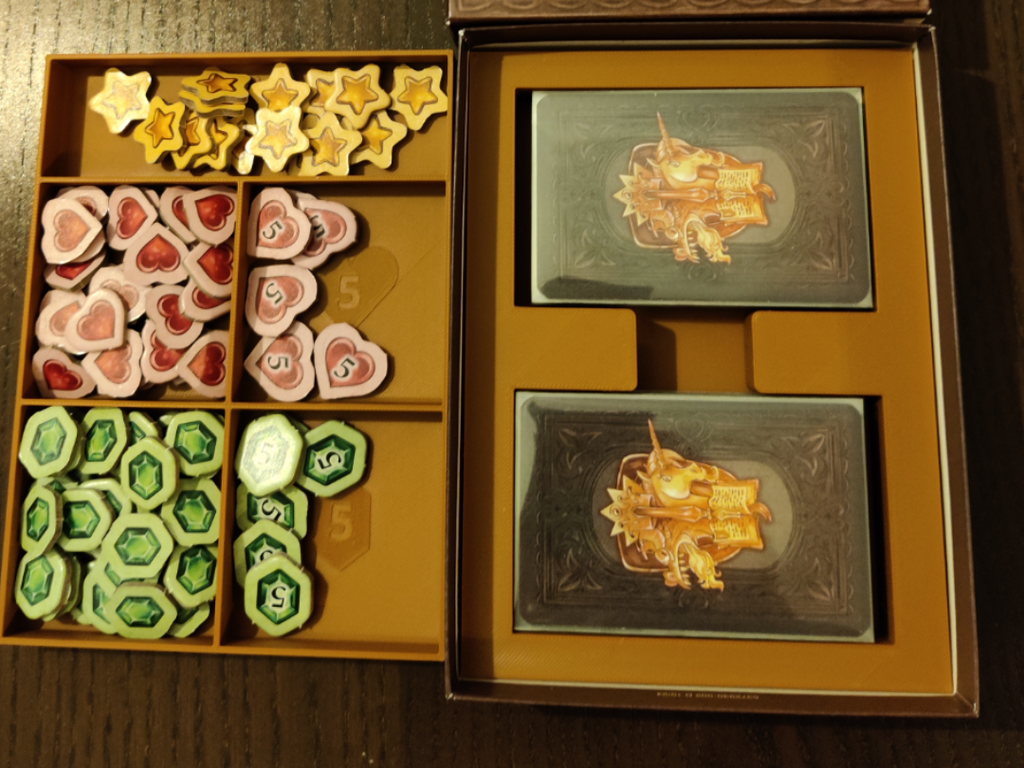 3 Chapters Insert (fits sleeved cards)