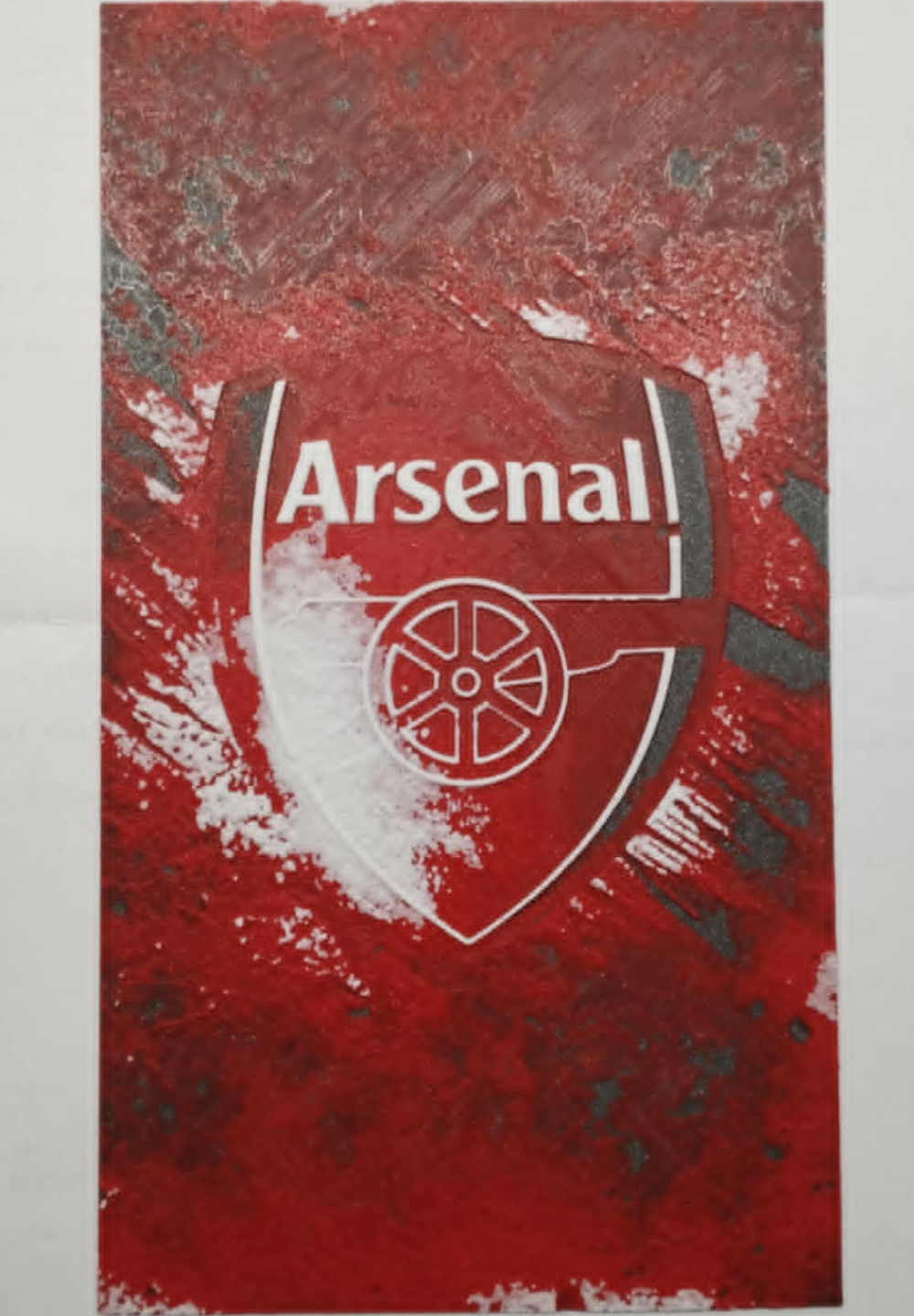 Arsenal logo Hueforge