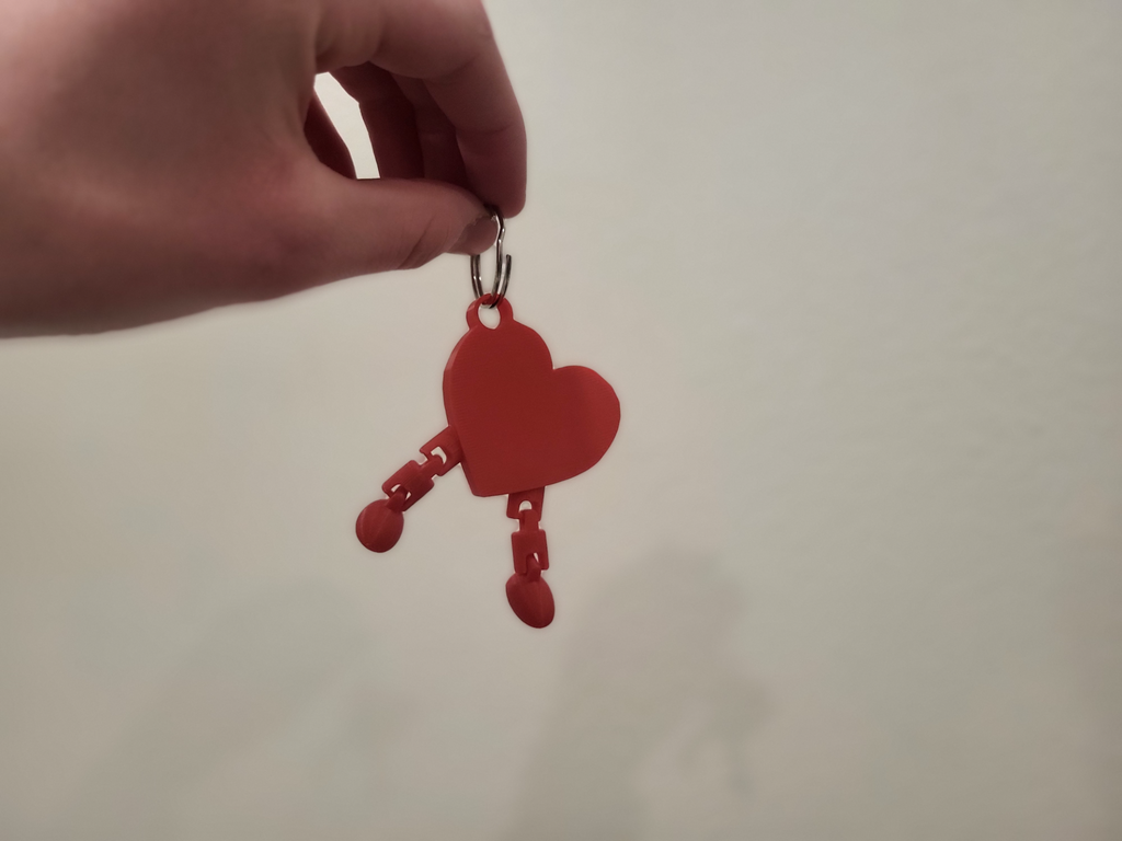 Heart Keychain Buddy
