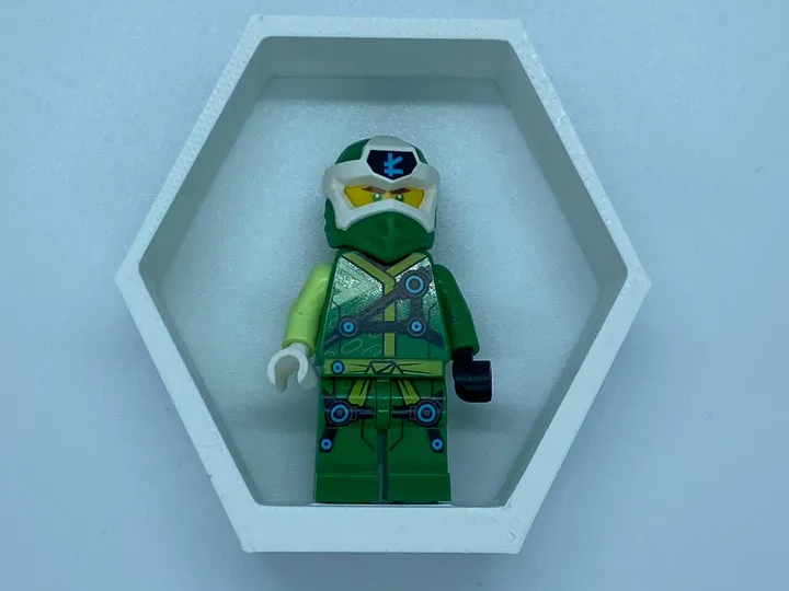 Brick minifigure stand