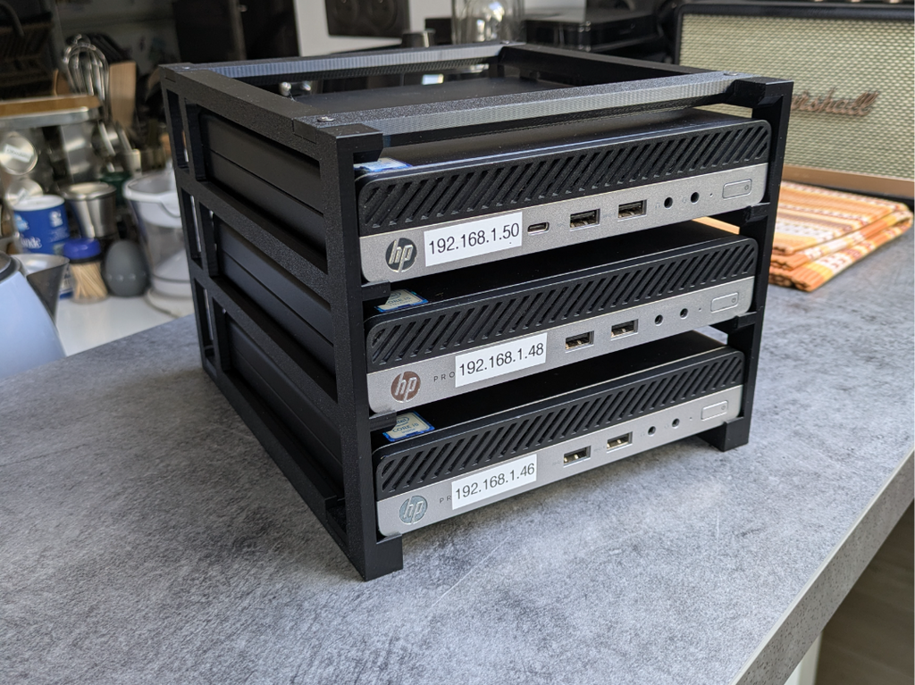 HP Pro/Elitedesk Micro Storage Rack