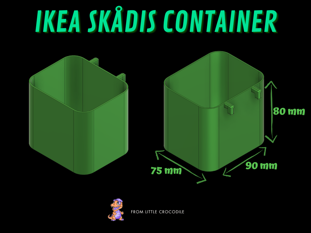 Ikea Skadis container