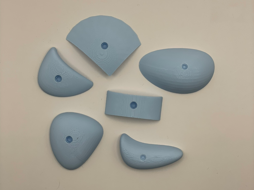 Climbing rocks magnets 6x2
