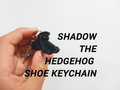 Shadow The Hedgehog Shoe Keychain