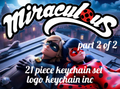 miraculous 21 piece set keychain 2 of 2