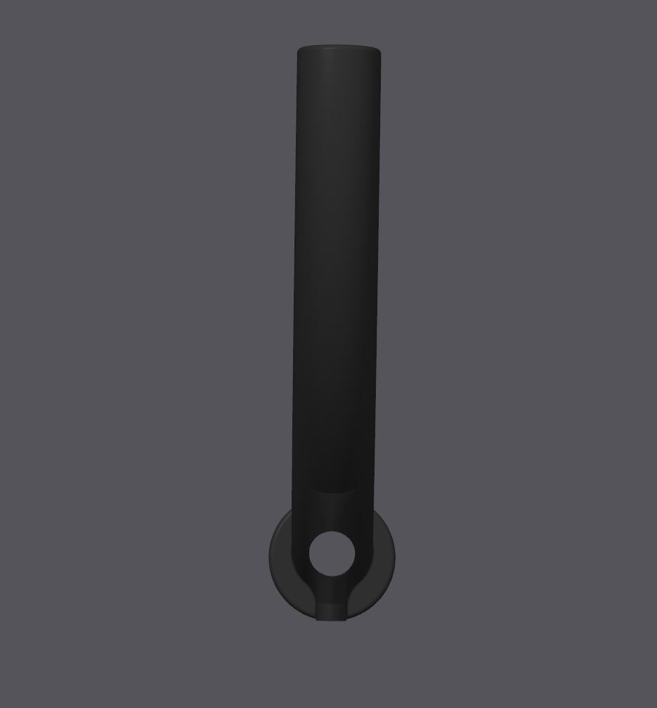X1/P1 PTFE Tube Guide (w/ declog hole)