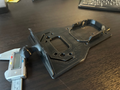 Kove 450 Rally Tablet / GPS mount with lower and upper mounting, Upper RAM ball