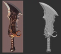 Blade Of Caos Cosplay Sword