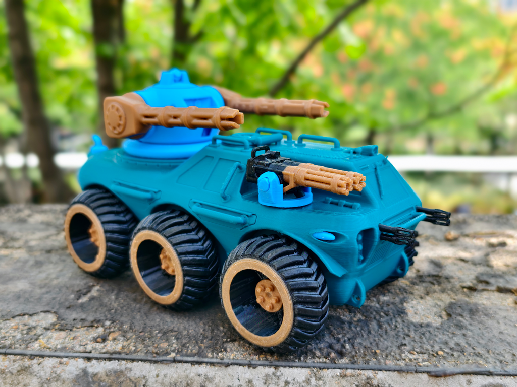 Future allterrain combat vehicle toy tank未来全地形装甲战车