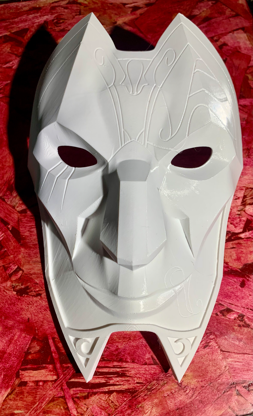 Jhin Mask from league of legends