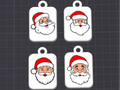 bunch of santa's keychains/charms free commercial