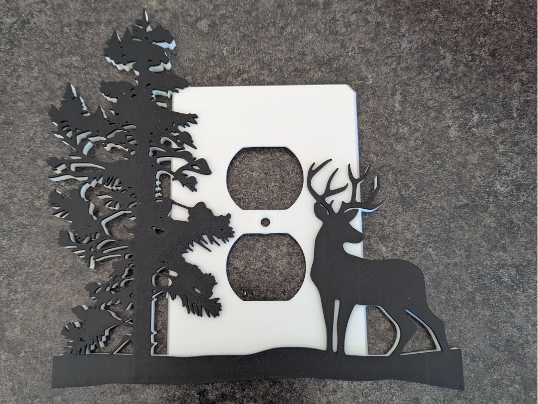 Deer Outlet Cover
