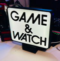 Nintendo Game & Watch Light up Sign Light Box