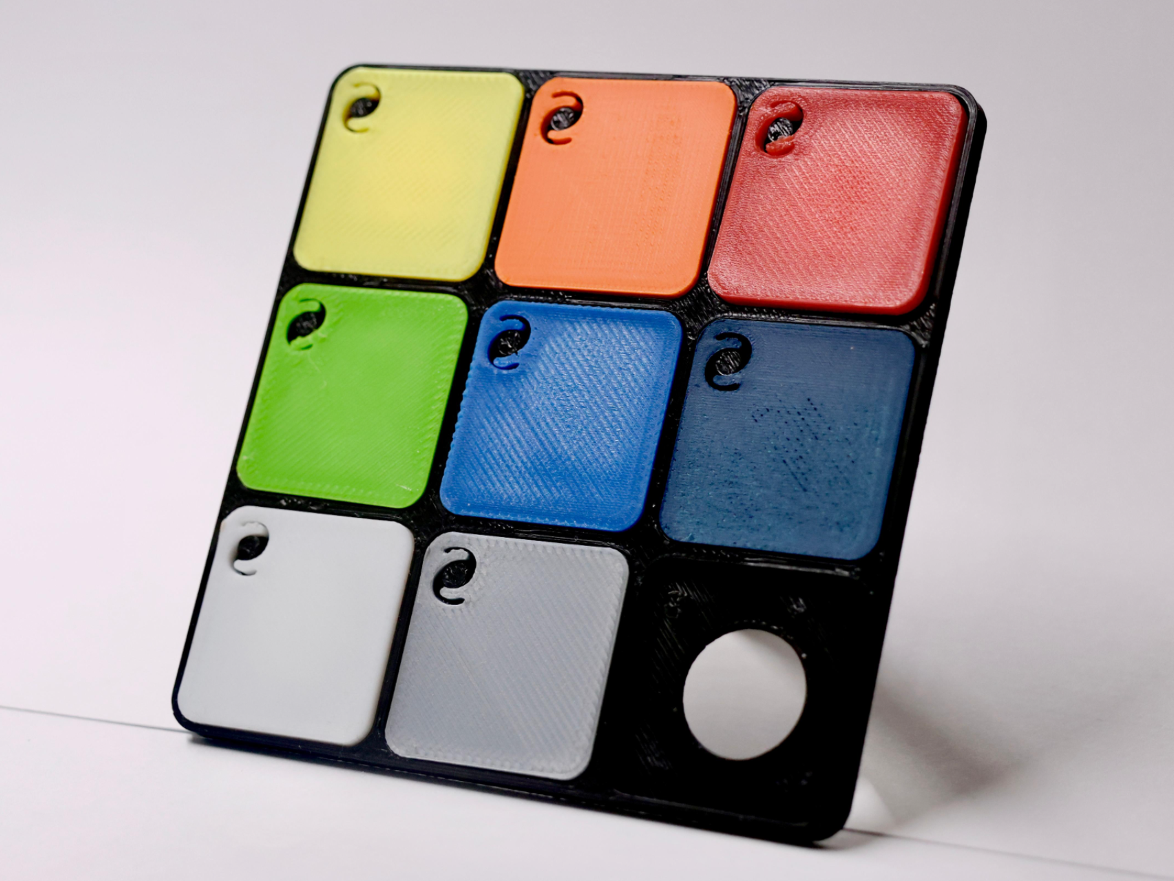 Filament Swatch Display Board-3x3