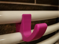 Towel holder spacing 19.5 diameter 22.5